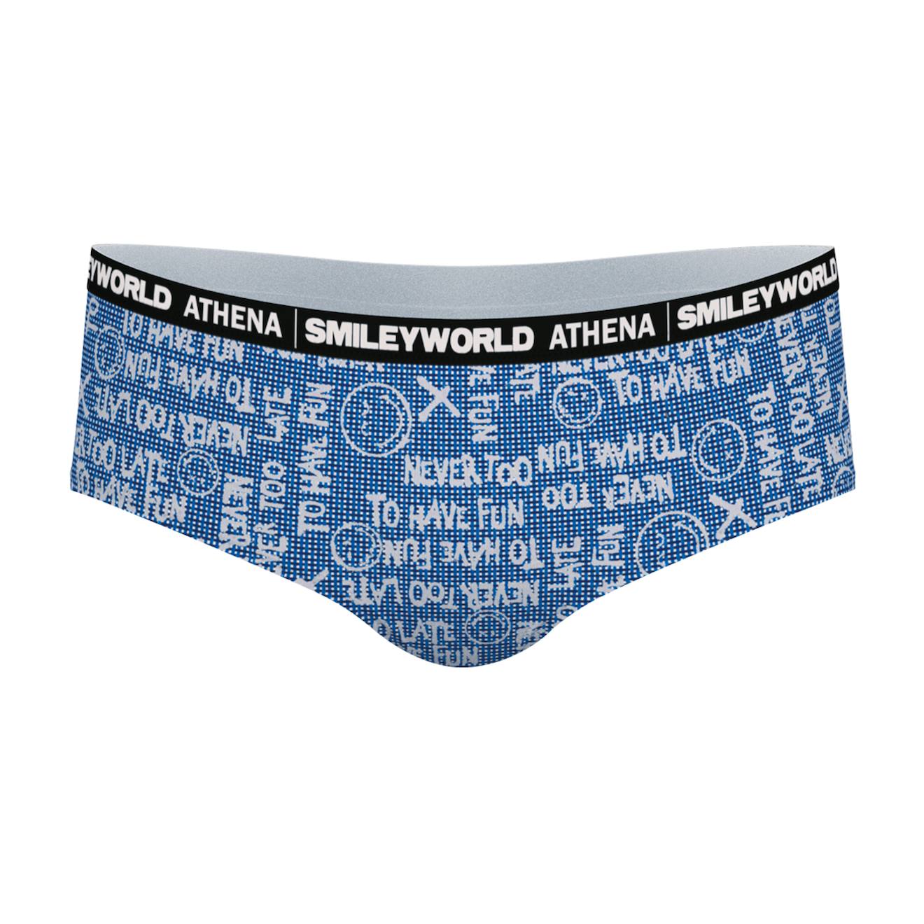 Boxer Smileyworld® Fille Bleu Jean Imprimé