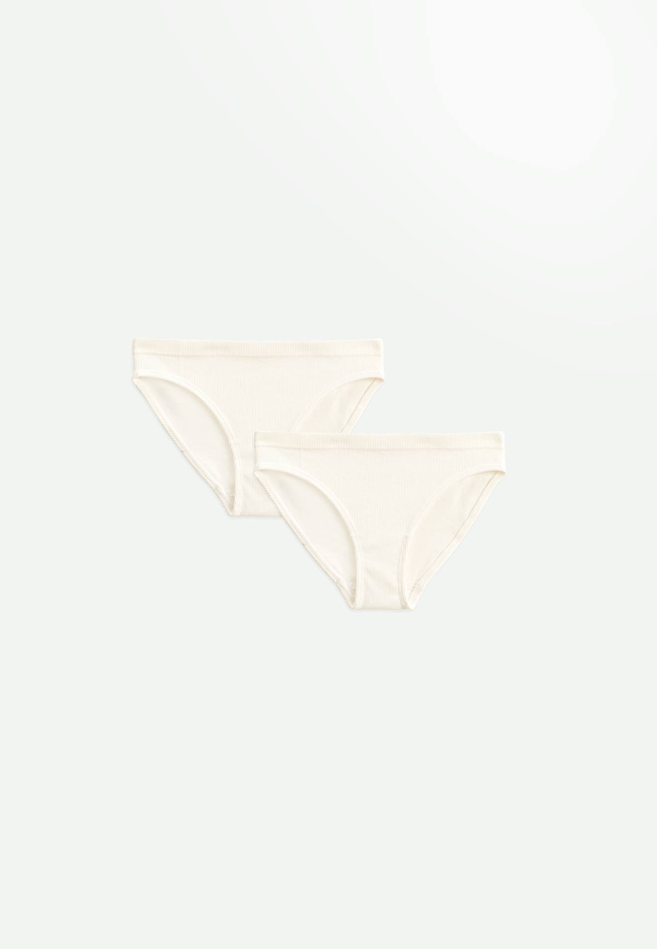 Lot De 2 Culottes Fille Écrues Saeva Ecru