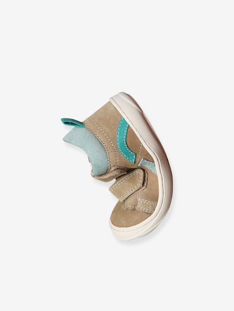 Chaussures premiers pas bébé velcro beige+bleu+bleu électrique+bleu jean+chocolat+lot beige+lot marron+lot vert+marron+ocre+vert+vert sauge 35 - vertbaudet enfant 