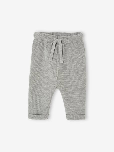 Pantalon garçon naissance en nid d'abeille  - vertbaudet enfant