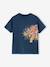 T-shirt garçon motif ludique bleu océan+bois de rose+vert d'eau 1 - vertbaudet enfant 
