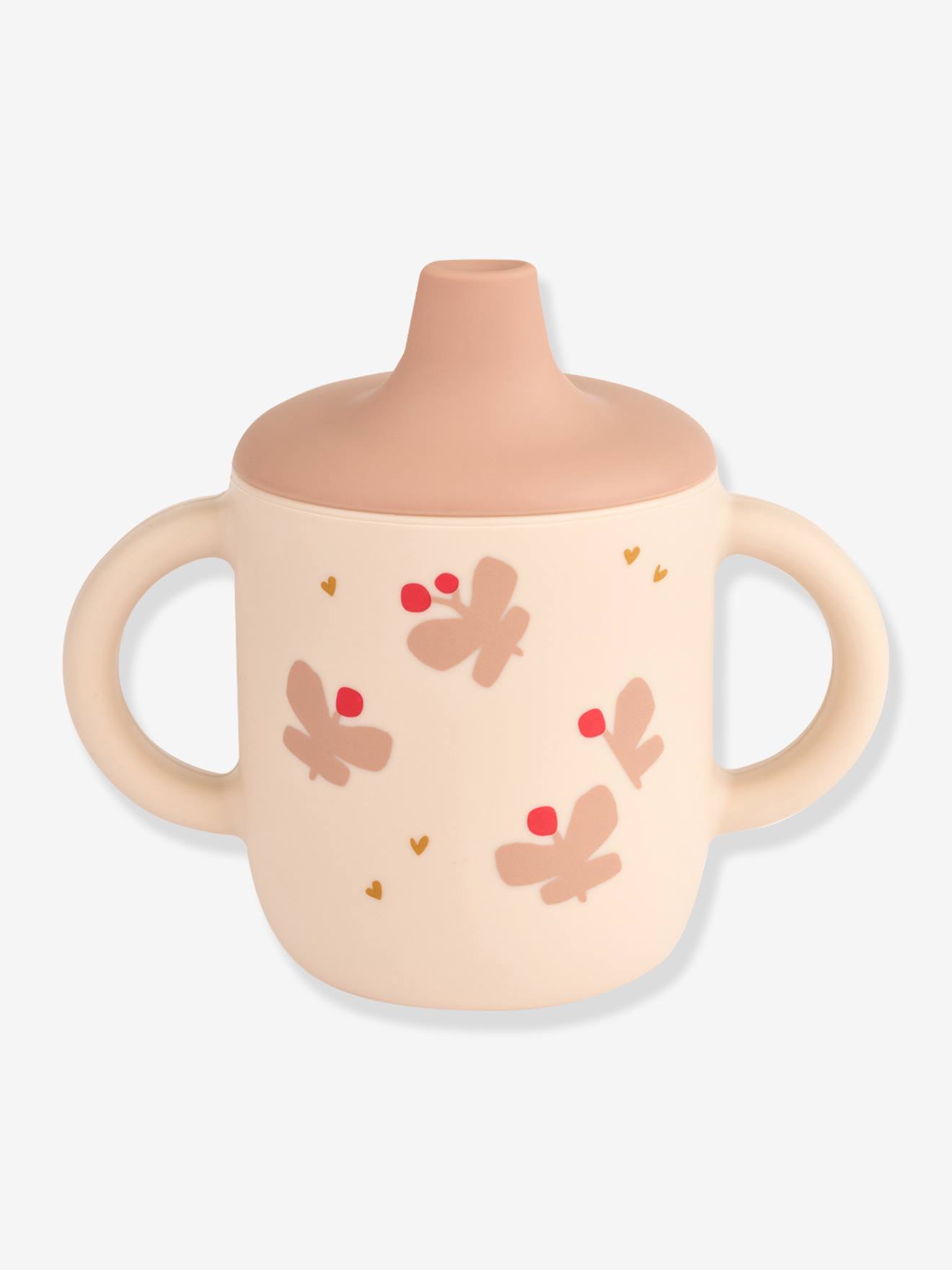 Tasse d'apprentissage Neil - rose