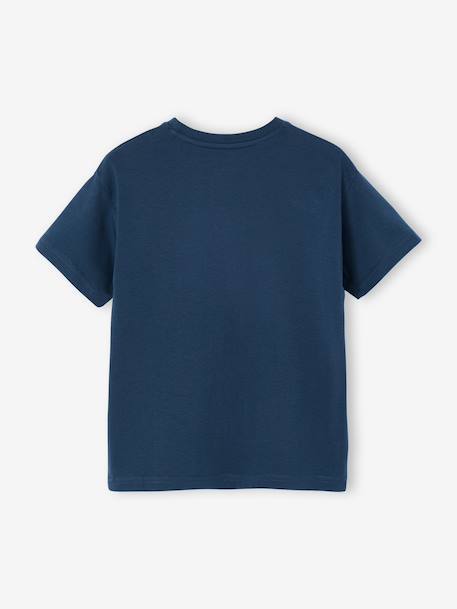 T-shirt garçon motif ludique bleu océan+bois de rose+vert d'eau 2 - vertbaudet enfant 