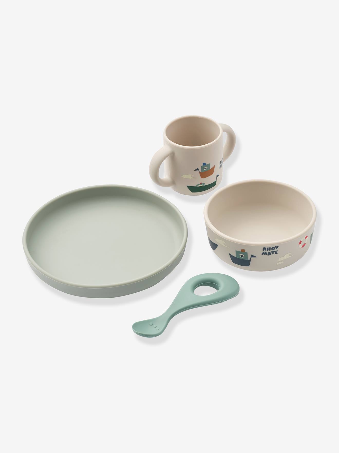 Coffret repas Vivi - vert d'eau