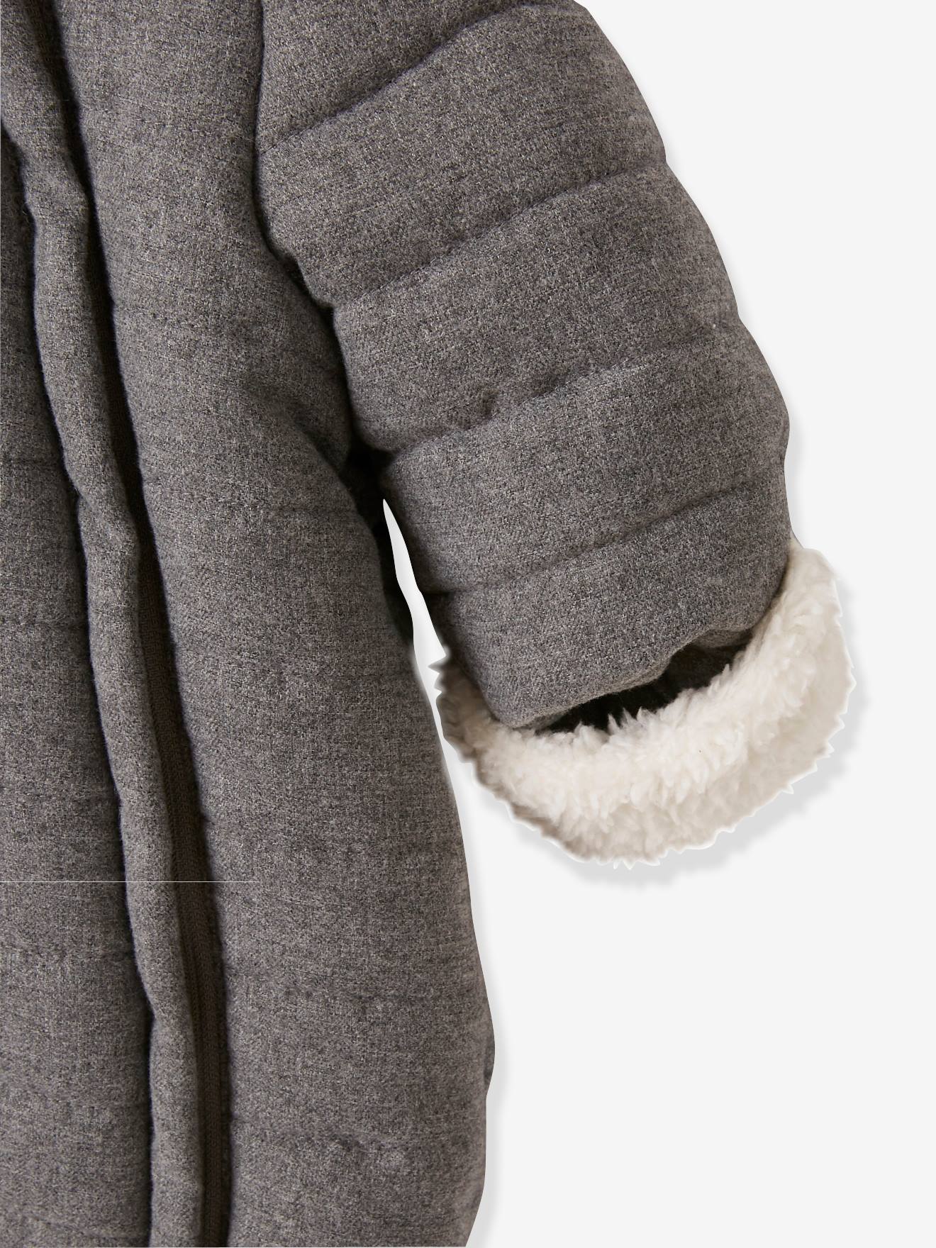 Combi Pilote Bebe Double Ouverture Totale Gris Fonce Chine Vertbaudet