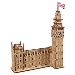 Jouet-Big Ben en bois à construire – maquette 3D du célèbre monument de Londres