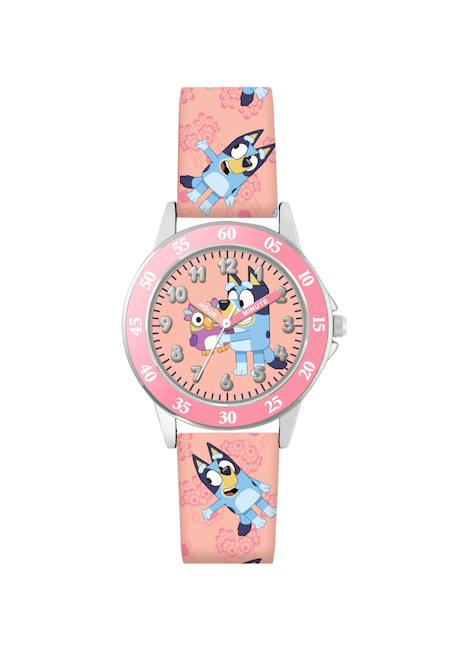 Fille-Accessoires-Montre d’apprentissage de l’heure Bluey pour enfants