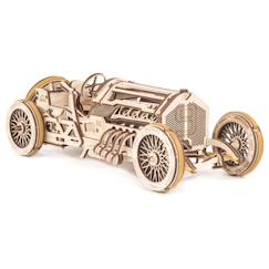 -Voiture Grand Prix U-9 – Maquette mécanique en bois à construire avec moteur V8