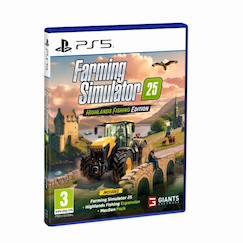 Jouet-Jeux vidéos et jeux d'arcade-Jeux d'arcade-Farming simulator 25 highlands fishing edition ps5