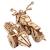 La Moto Volante de Hagrid – Mini maquette en bois avec side-car à assembler Brown 5 - vertbaudet enfant 