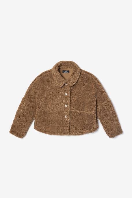 Fille-Manteau, veste-Veste teddygi