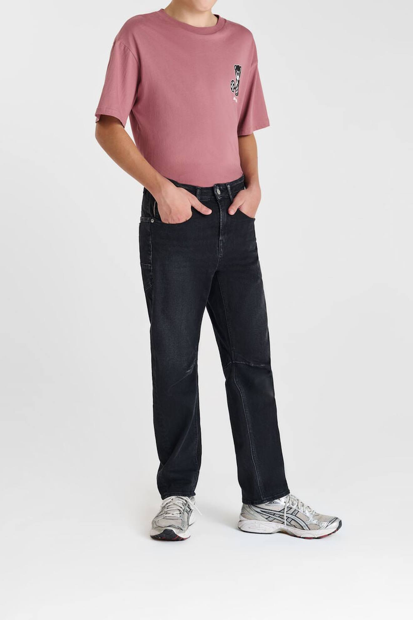 Jeans Loose, Large Noah, Longueur 34 Black / Black