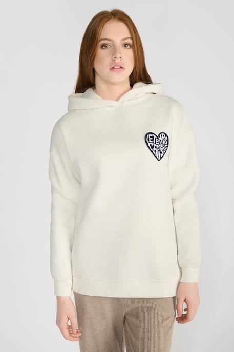 Fille-Pull, gilet, sweat-Sweat-Sweat-shirt capuche samigi