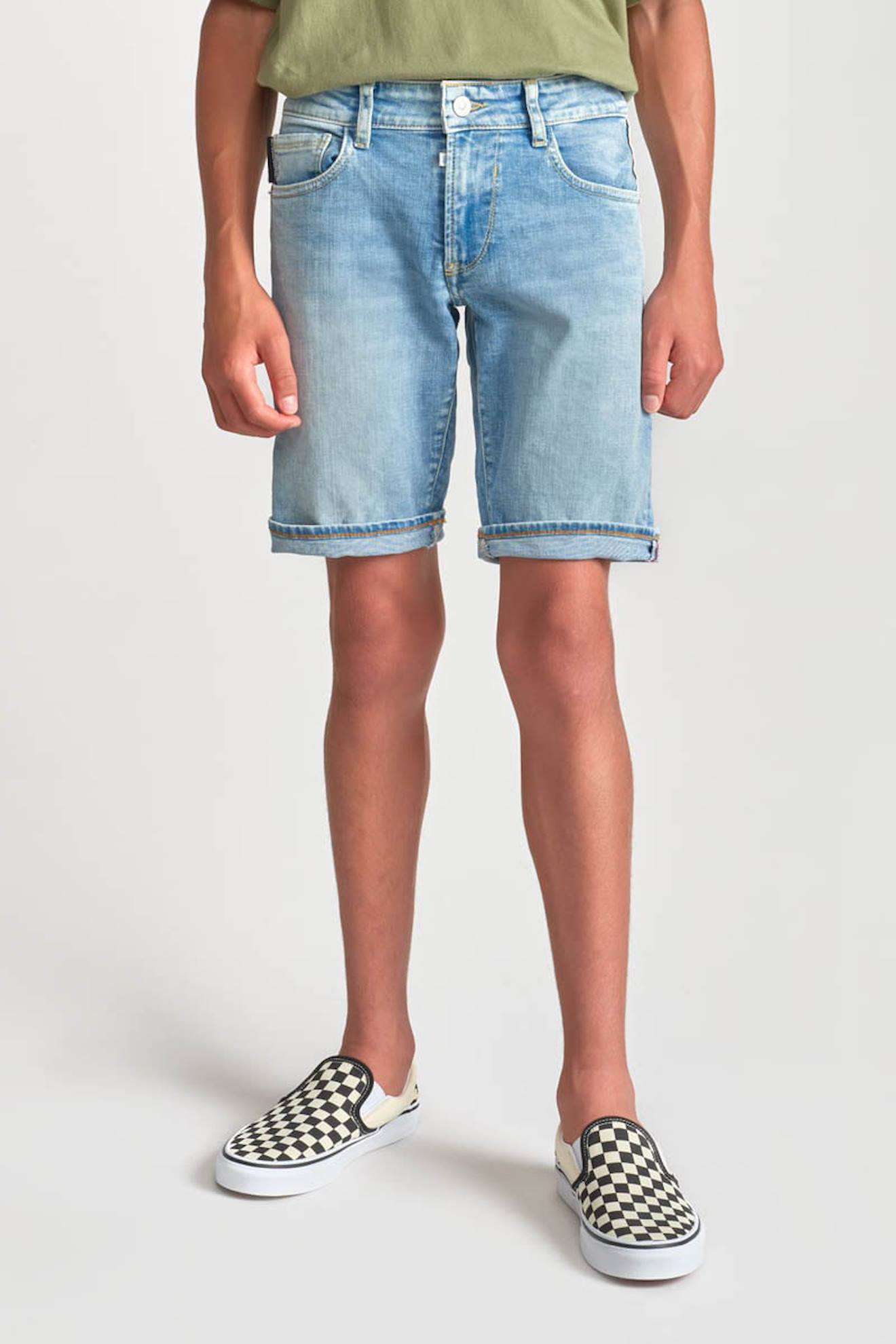 Bermuda Short En Jeans Mike Blue