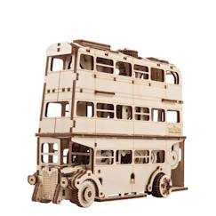 Jouet-Magicobus – Maquette en bois Harry Potter à construire, bus mécanique 3D