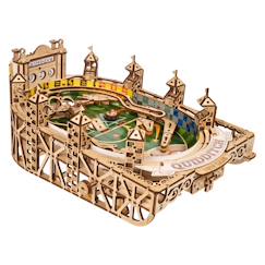 Jouet-Flipper Quidditch en bois à construire – maquette mécanique 3D inspirée de l’univers Harry Potter