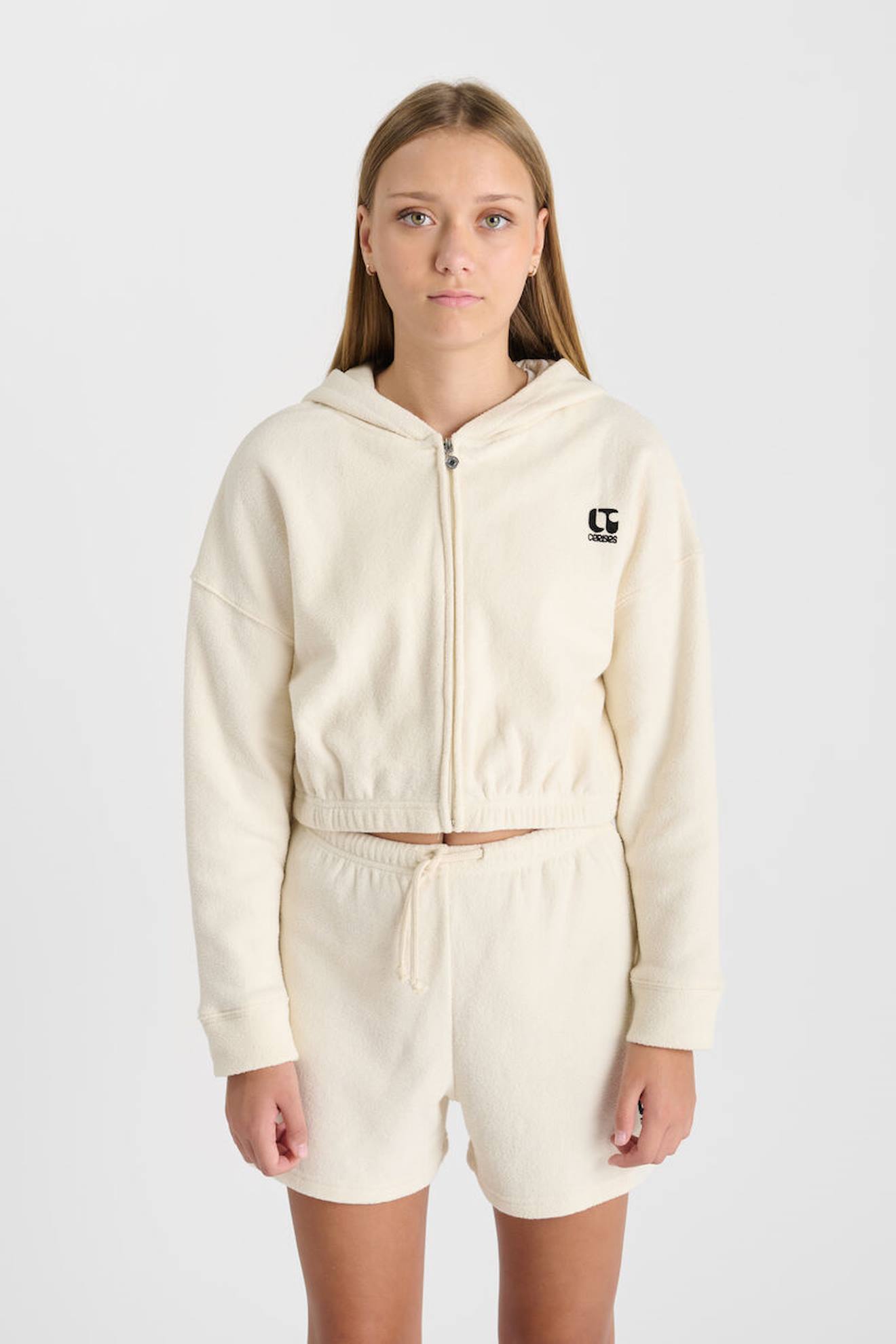 Sweat-shirt Capuche Mirategi Milk