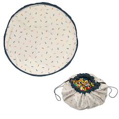 Tapis de jeu & sac à jouets-confetti  - vertbaudet enfant