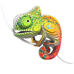 Jouet-Puzzle 3d - caméléon