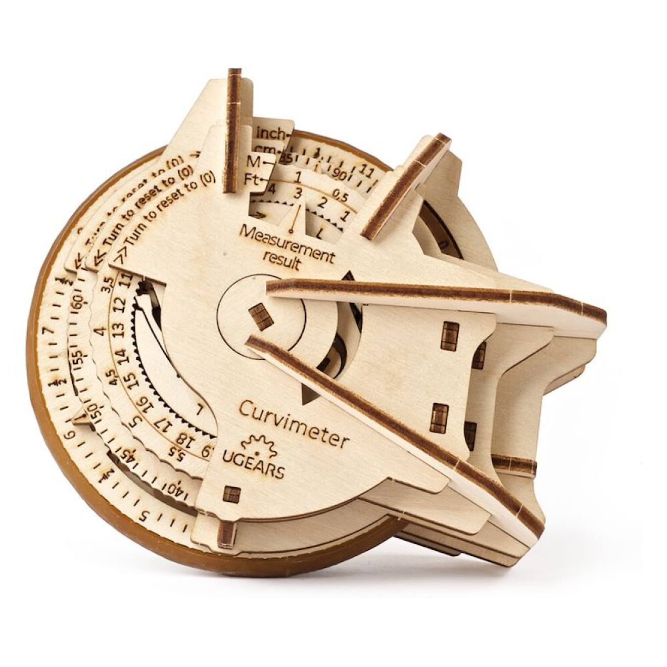 Curvimètre 3d – Maquette Éducative À Construire Avec Réalité Augmentée Et Guide Stem Interactif Brown