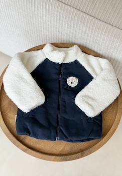Bébé-Manteau, combipilote, nid d'ange-Veste bébé intérieur polaire charly