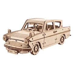 -Voiture volante Ford Anglia – Maquette en bois Harry Potter à construire, puzzle 3D magique