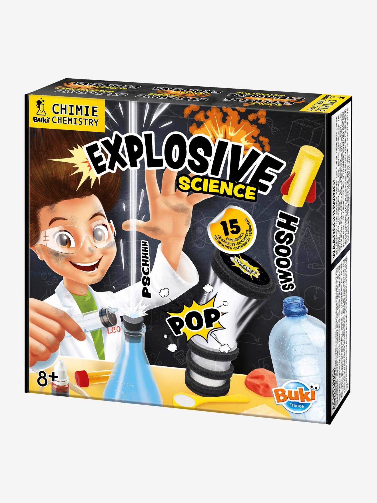 Sciences Explosives - 15 Expériences Buki Noir