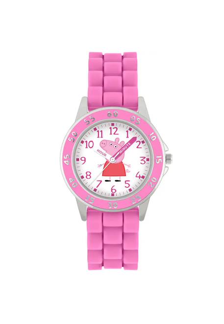 Fille-Accessoires-Montre d’apprentissage de l’heure Peppa Pig pour enfants