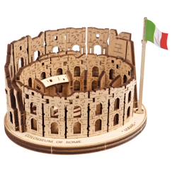 -Colisée de Rome – Maquette en bois à construire, puzzle 3D architectural