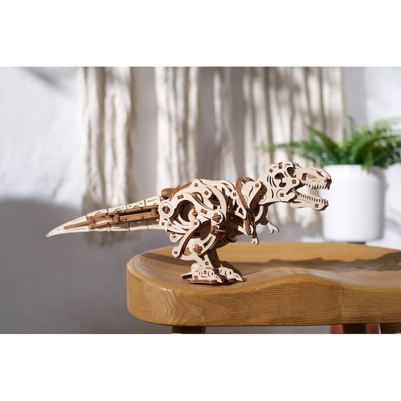 Puzzle 3D Dinosaure en Bois - La Maquette en Bois