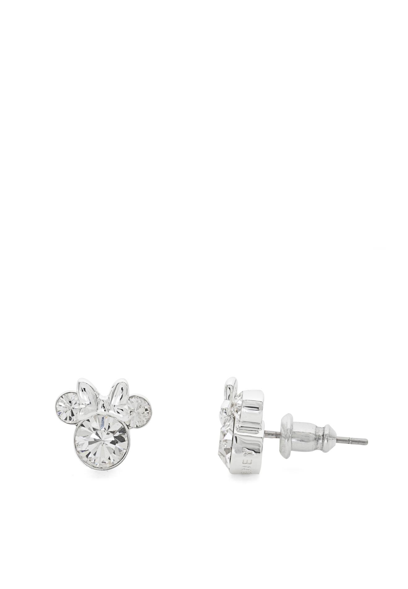 Boucles D'oreilles Minnie Mouse Gris