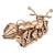 La Moto Volante de Hagrid – Mini maquette en bois avec side-car à assembler Brown 4 - vertbaudet enfant 