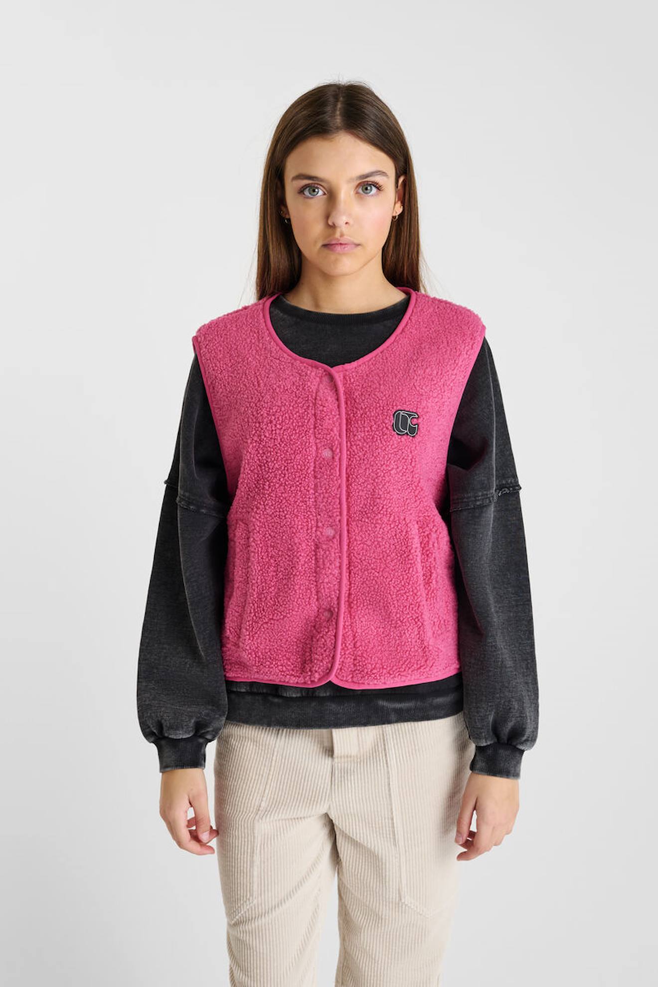 Veste Sans Manches Gudrugi Pink