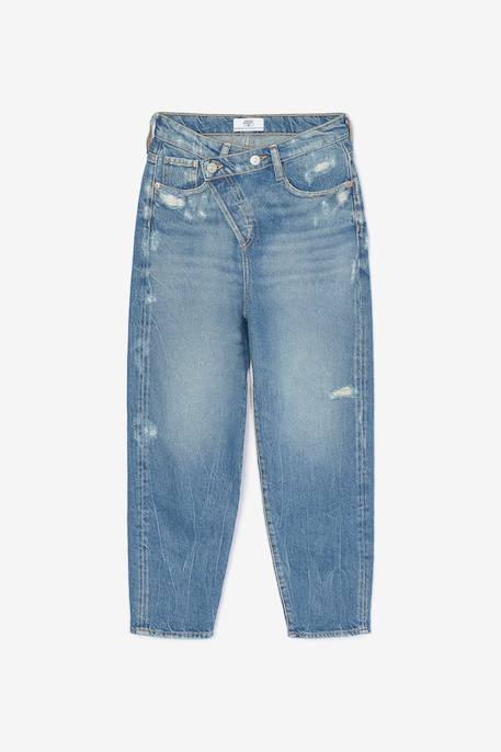 Fille-Jeans loose, large boyfit, 7/8ème
