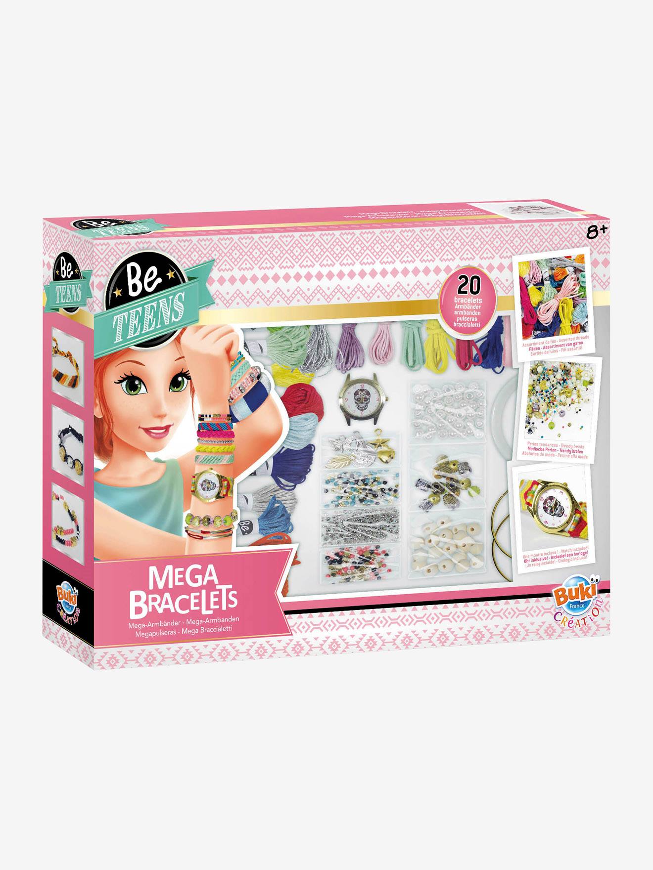 Mega bracelets BUKI rose
