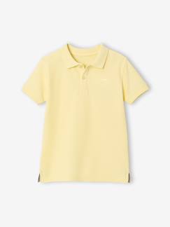 Garçon-T-shirt, polo, sous-pull-Polo garçon manches courtes broderie poitrine 