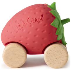 Puériculture-Repas-Voiture et jouet de dentition sweetie la fraise