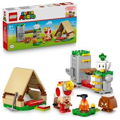 Jouet-Lego super mario - campement du capitaine toad - 72040