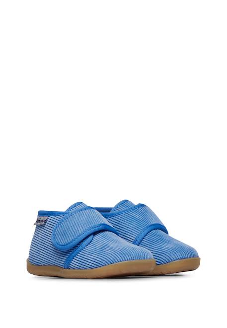 Pantoufles en suède home Céleste-+Rose- 2 - vertbaudet enfant 