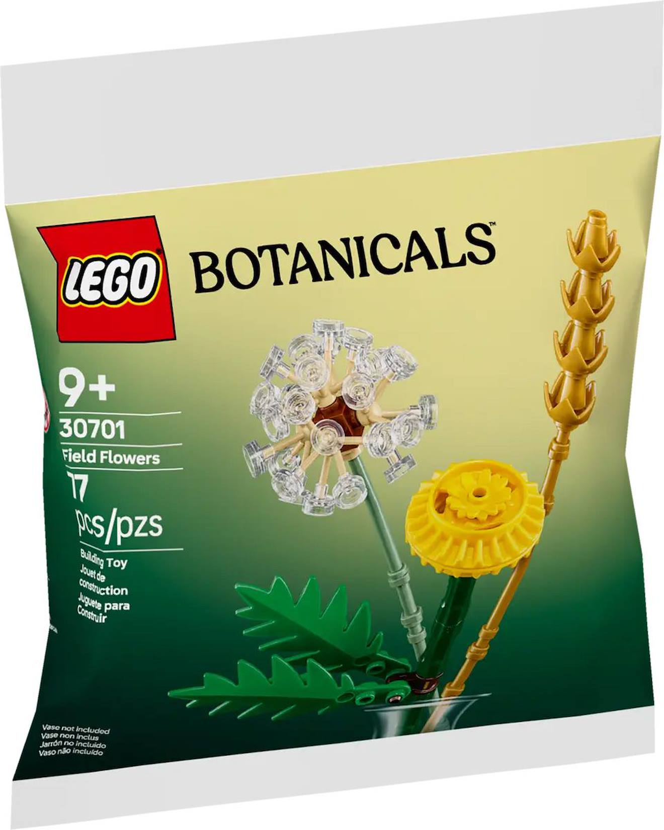 Lego Botanical Collection - Les Fleurs Des Champs (polybag) - 30701 Multicolore