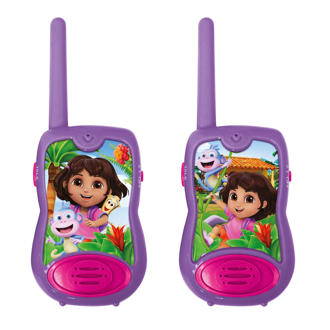 Talkies-walkies Dora L'exploratrice Jusqu'à 200m Multicolore