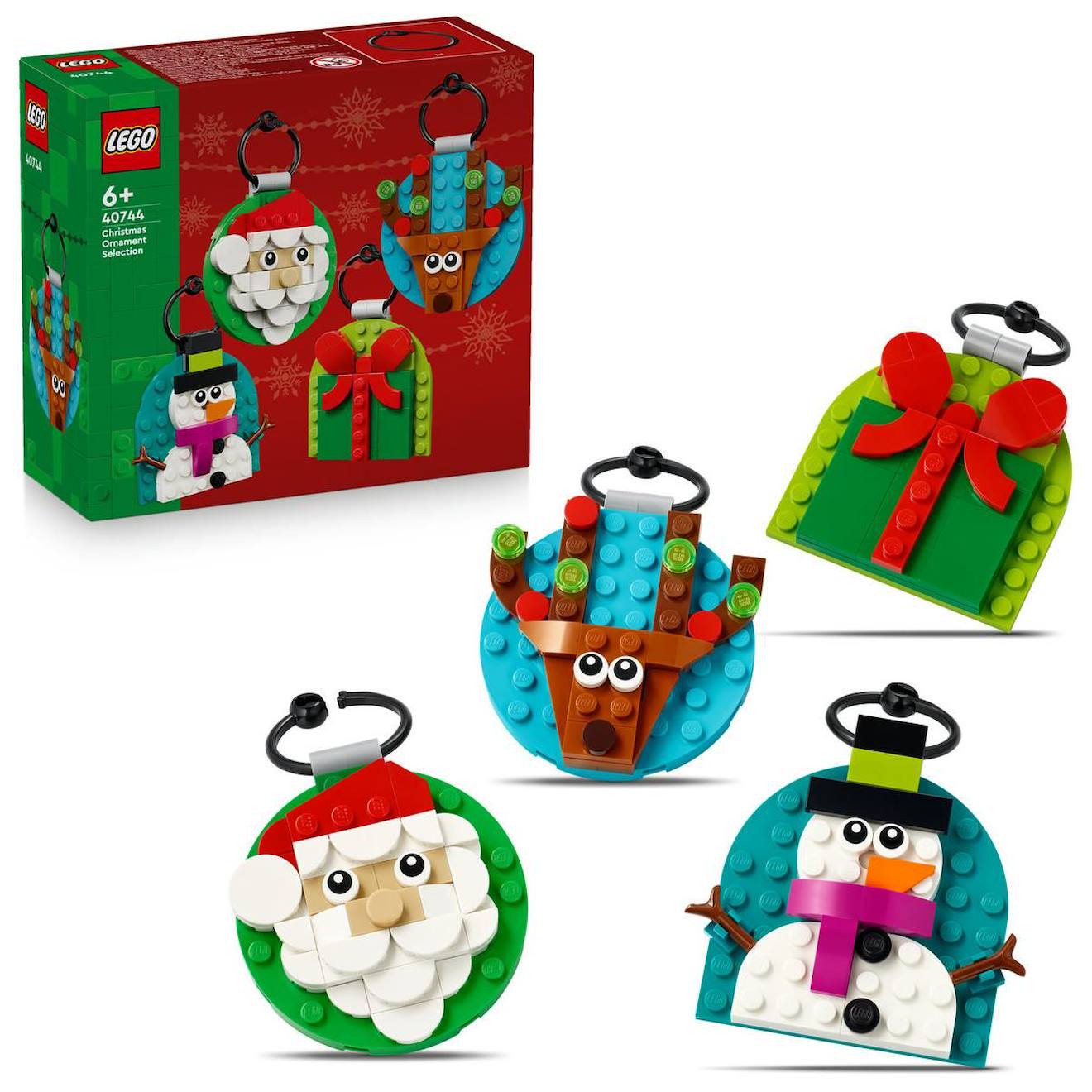 Lego Saisonnier - Sélection De Décorations De Noël - 40744 Multicolore Lego Saisonnier - Sélection De Décorations De Noël - 40744 Multicolore