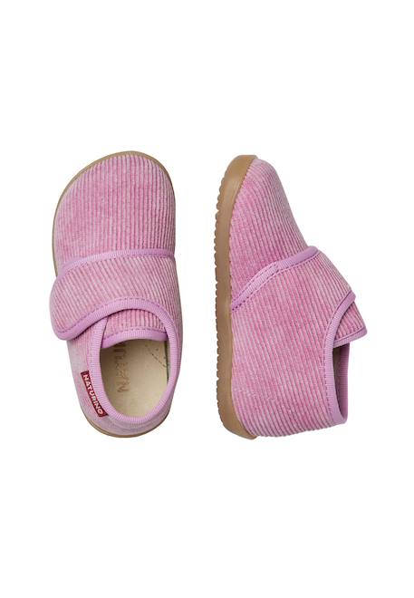 Pantoufles en suède home Céleste-+Rose- 9 - vertbaudet enfant 