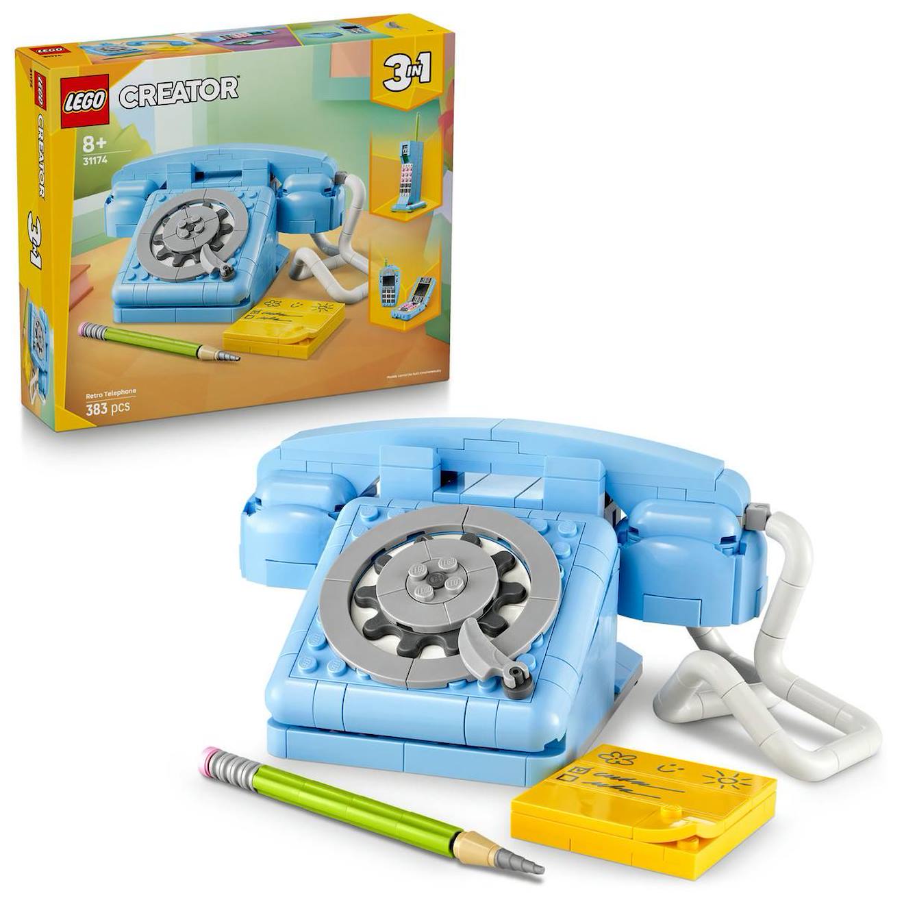 Lego Creator - Le Téléphone Rétro - 31174 Multicolore