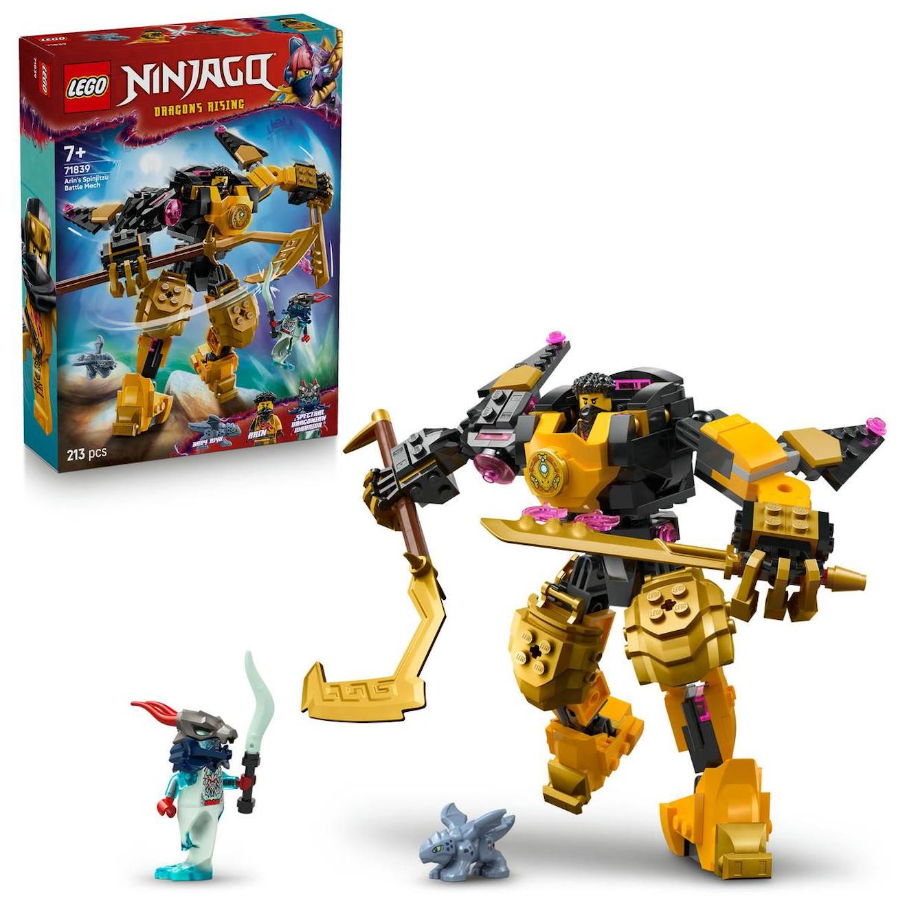 Lego Ninjago - Arin's Spinjitzu Battle Mech - 71839 Multicolore