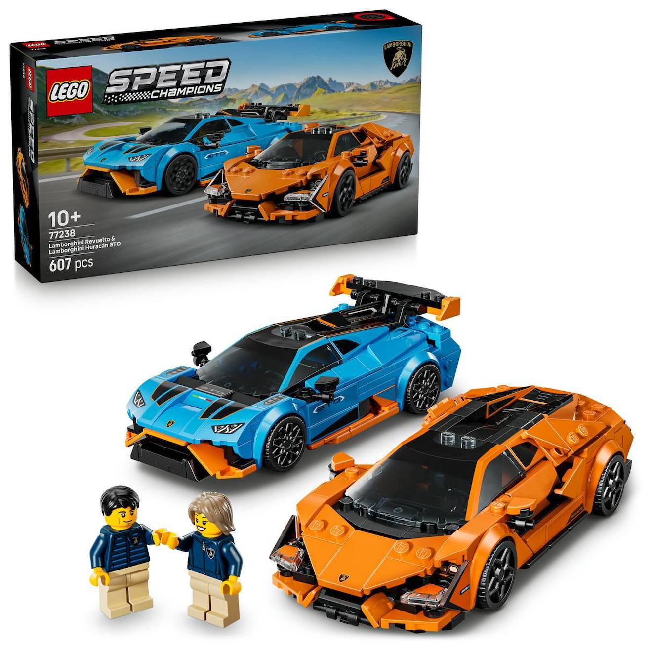 Lego Speed Champions - Lamborghini Revuelto Et Huracán Sto - 77238 Multicolore