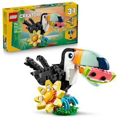 Jouet-Lego creator - animaux sauvages : le toucan tropical - 31173