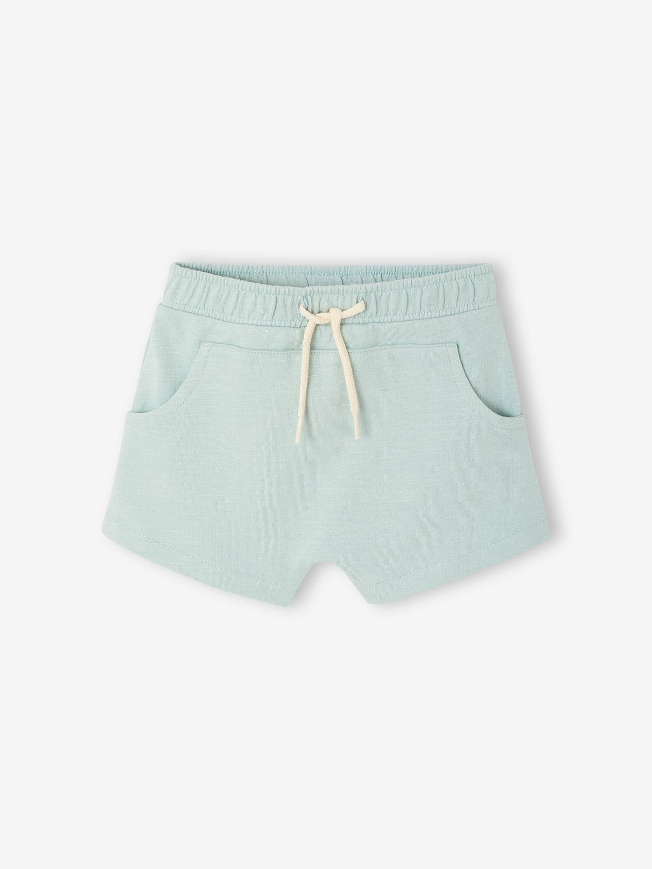 Bermuda bb garon en molleton bleu gris 6 €