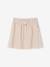 Jupe tournante imprimée fille beige+blanc imprimé+bleu chambray+rose pâle+vert imprimé 1 - vertbaudet enfant 