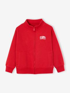 Sweat zippé garçon col camionneur  - vertbaudet enfant